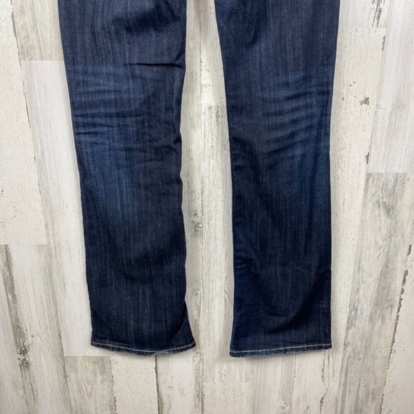 Silver Natsuki denim jeans bootcut dark wash fade size 30 western rodeo longer - Picture 11 of 13